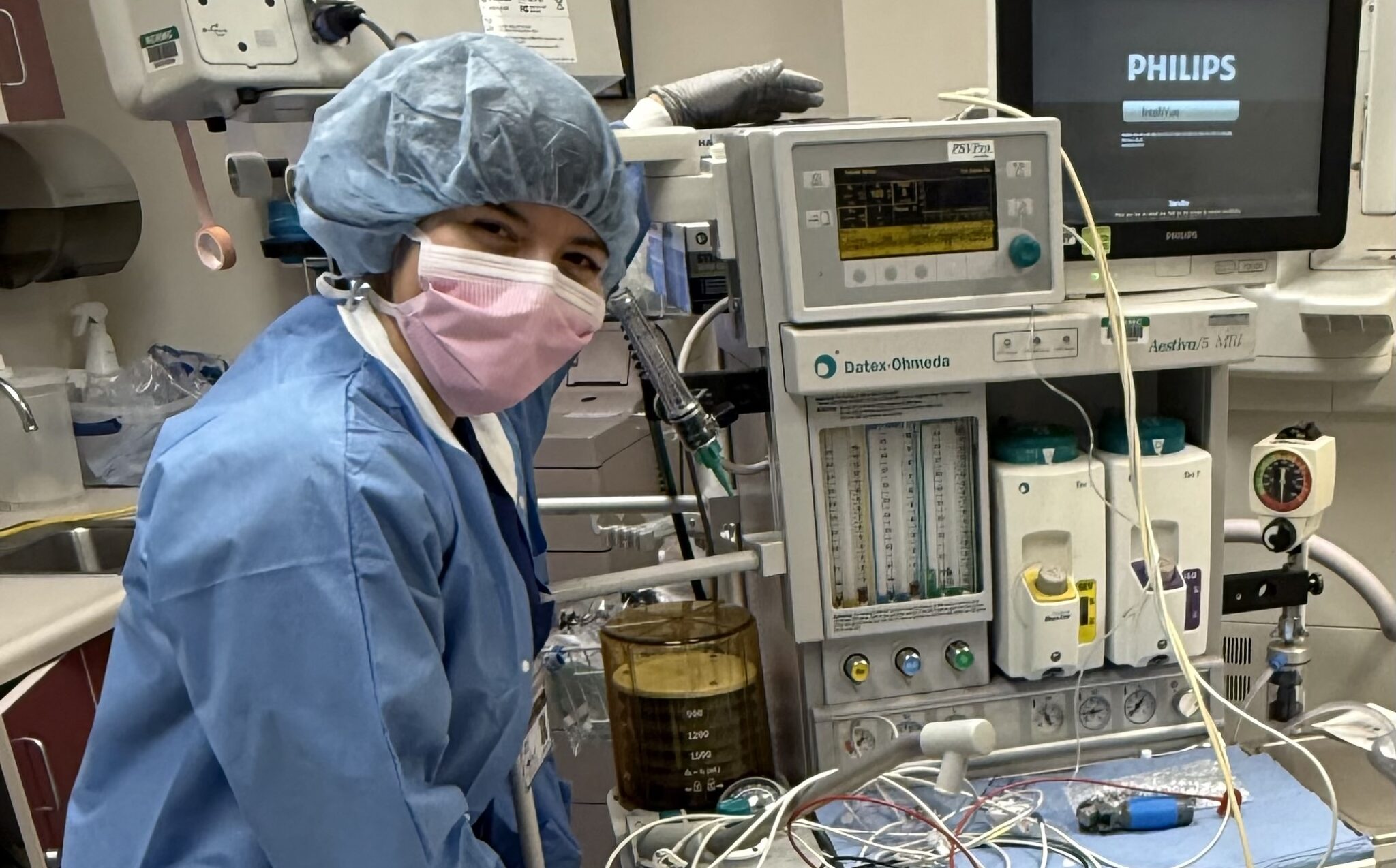 RCC Anesthesia Tech student