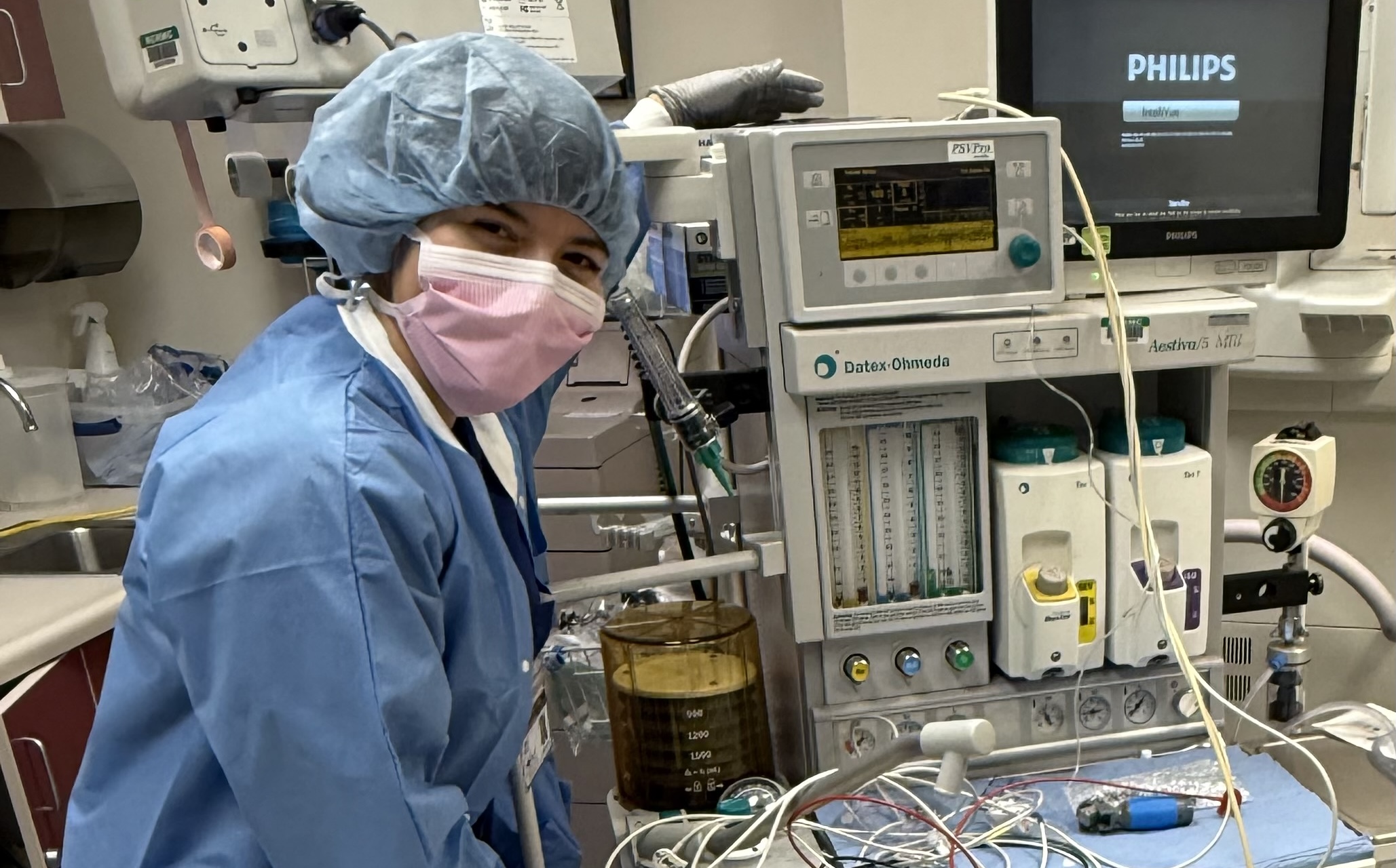 RCC Anesthesia Tech student